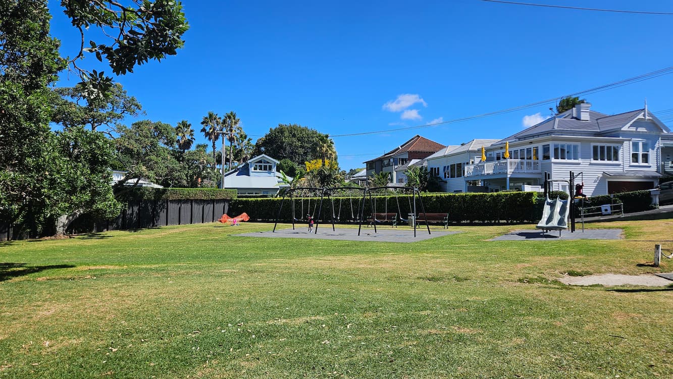 There's surely a reason they put in as many as six swings, and the view from them is just fantastic.