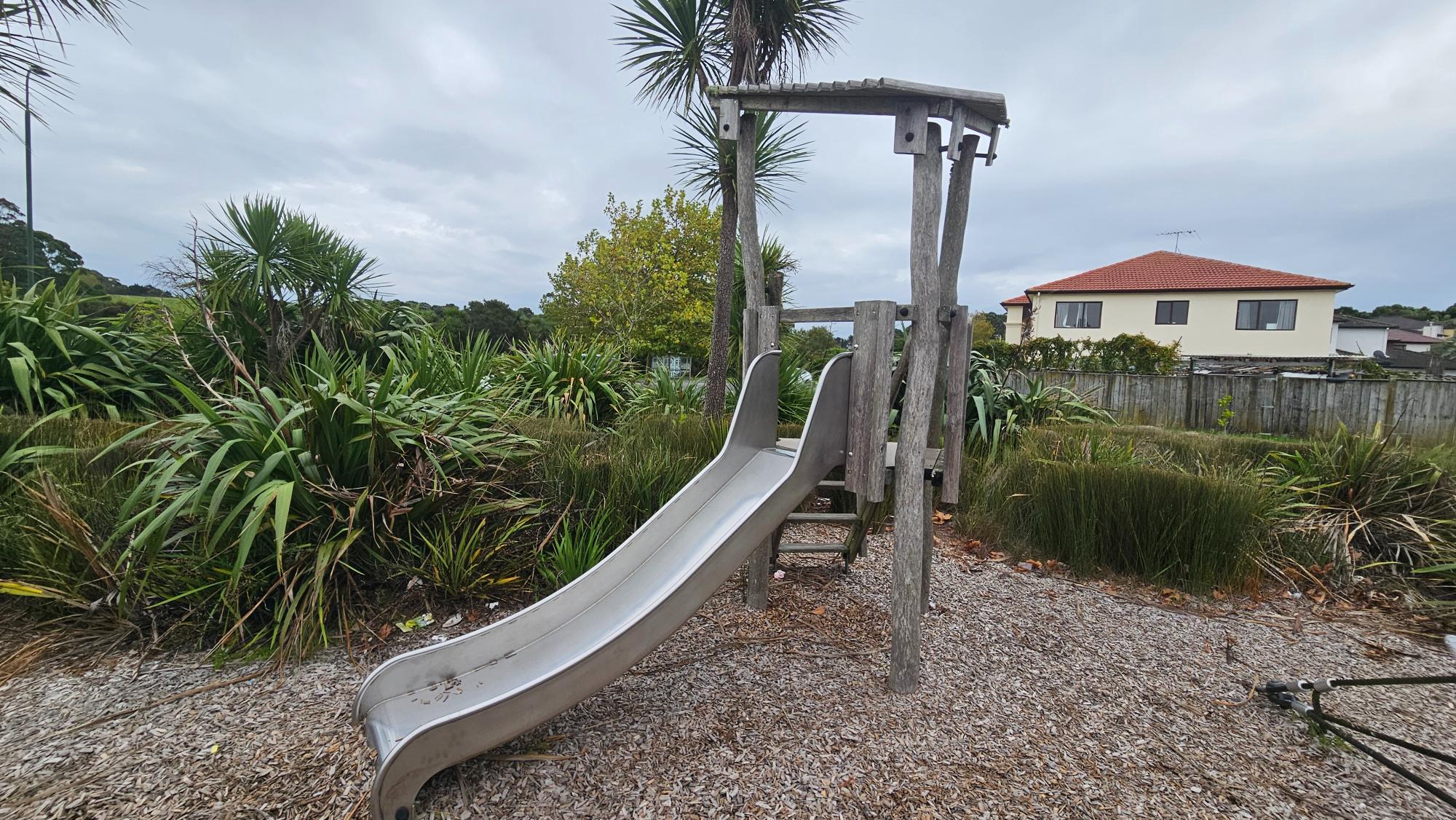 A toddler-friendly slide
