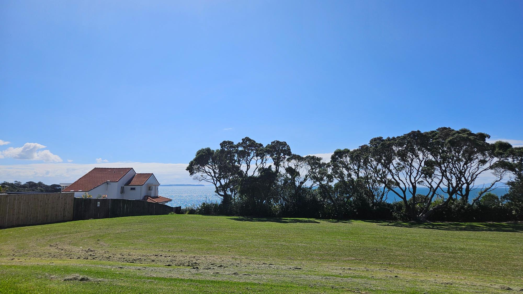 The view alone is worth it — the sea stretches out in the distance
