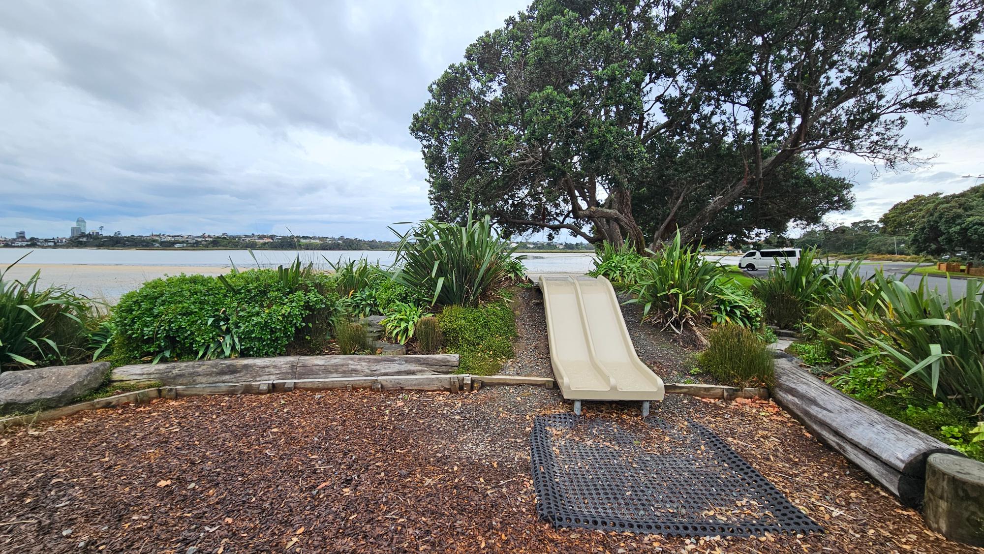 Small slides for toddlers.