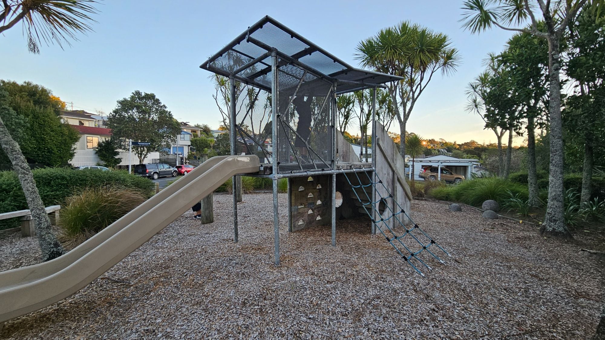 Chin-up bars at Fernwood Grove Playground