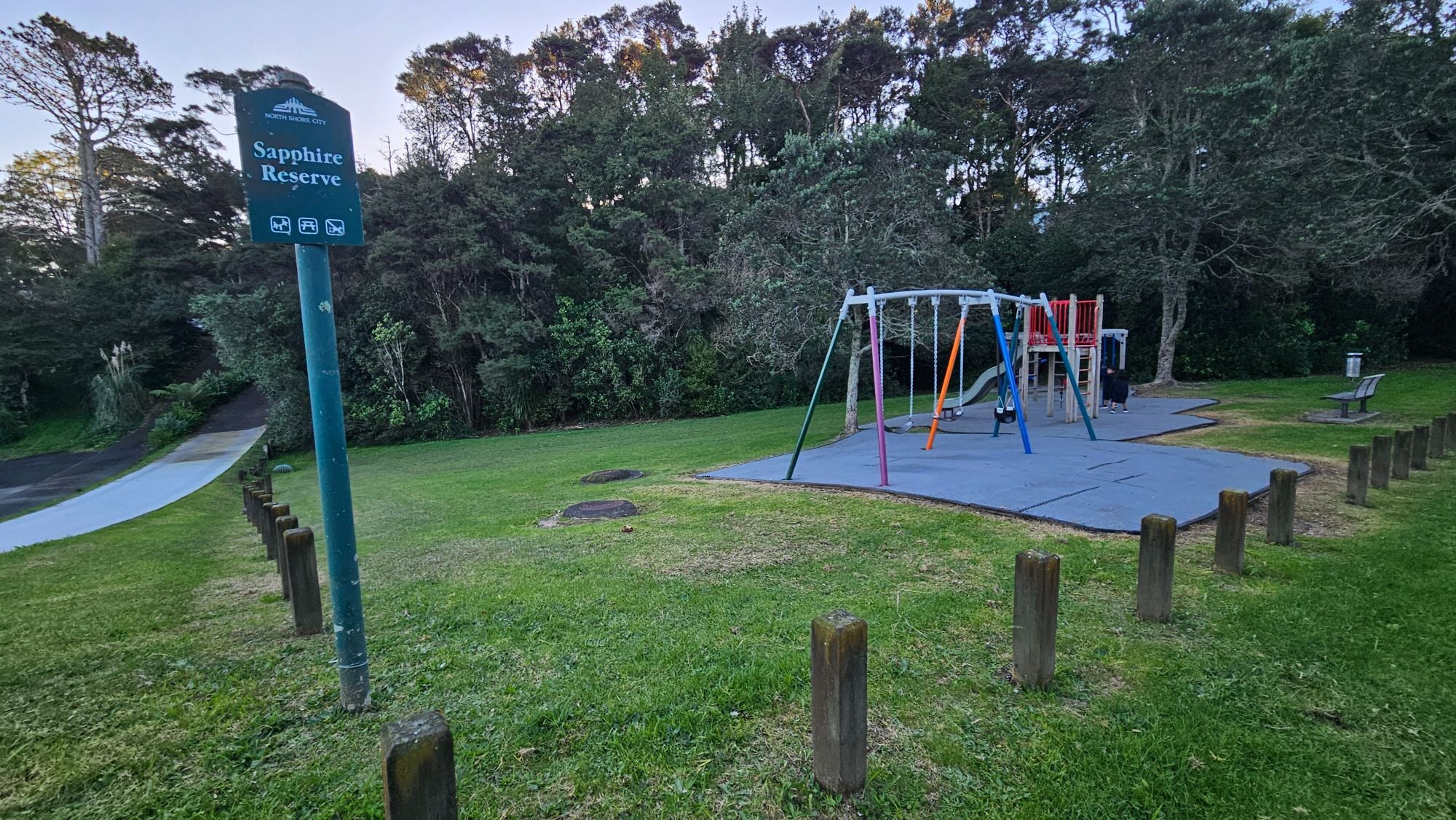 Playground at the end of Sapphire Place, Bayview