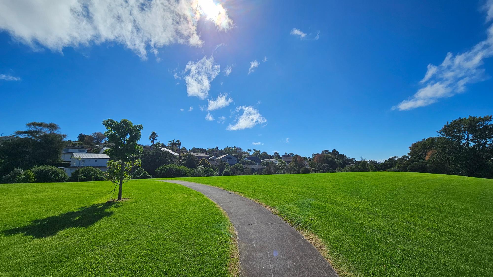 The reserve itself is quite spacious, although some parts are a bit hilly (not ideal for anyone pushing a pram).